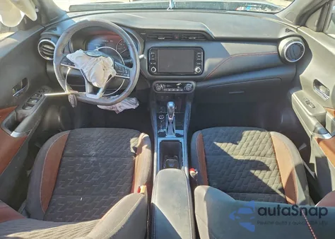 2021 Nissan Kicks Sr из США, поврежденный, VIN 3N1CP5DV5ML517219